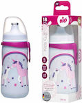 Nip Kinder Trinkflasche Einhorn Rosa