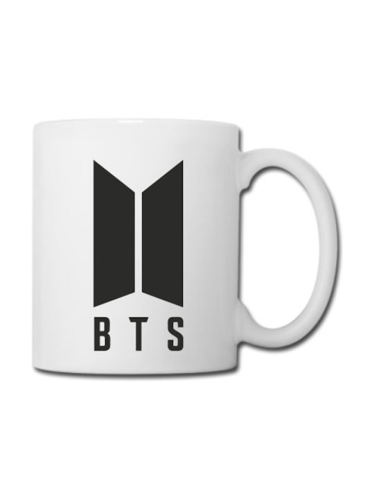 Bts Ceramic Cup White