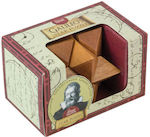 Professor Puzzle Da Vinci's Cross Mini Wooden Puzzle for 6+ Years