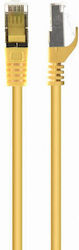 Cablexpert PP6-0.25M/Y U/UTP Cat.6 Cablu Ethernet 0.25m Galben