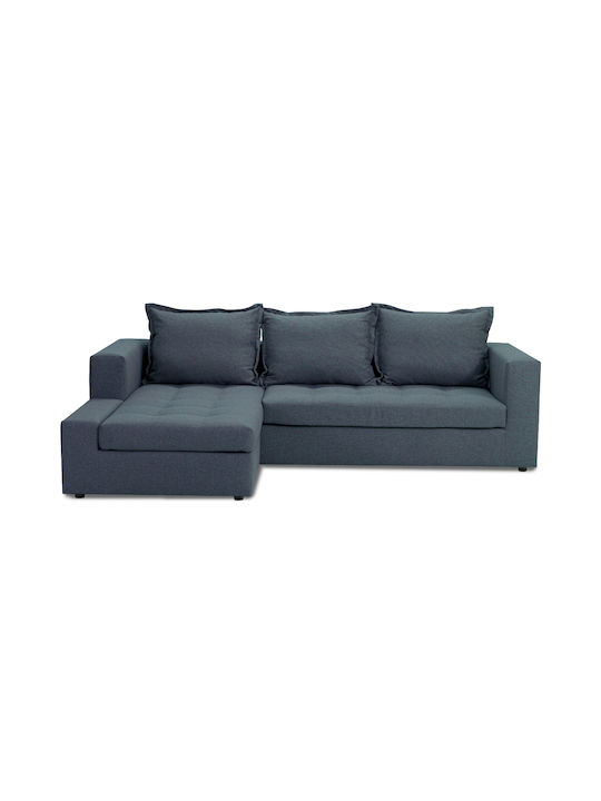 Malaga Ecke Sofa mit Linke Ecke Marineblau 250x170x65cm