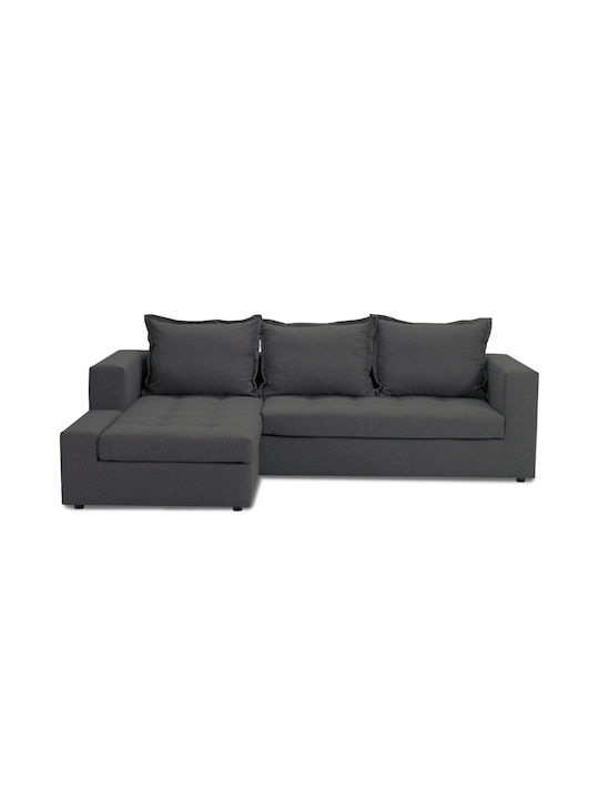 Malaga Ecke Sofa mit Linker Ecke Grau 250x170x65cm