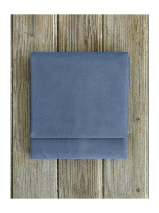 Nima Sheet Super-Double with Elastic 165x200+35cm. Unicolors 32880 Dark Denim