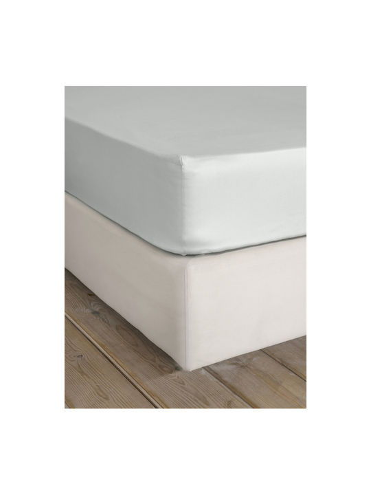 Nima Sheet King Size 270x280cm. Superior Soft Gray