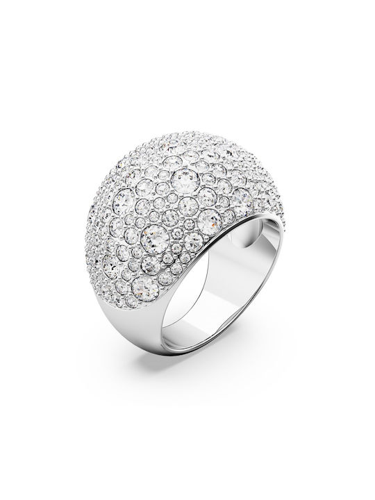 Swarovski Women's Silver Ring Luna with Stone