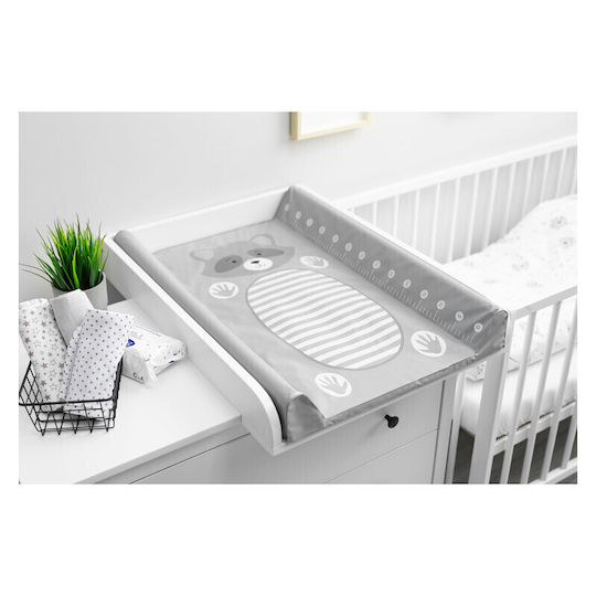 Sensillo Weiche Wickelauflage aus Stoff Gray