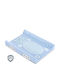 Sensillo Soft Changing Pad made of Fabric Blue 50x70cm