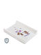 Sensillo Soft Changing Pad made of Fabric Beige, Purple
