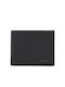 Calvin Klein Minimalism Bifold 5cc W Men's Leather Coin Wallet Black