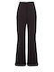 Damen Stoff Hose Schwarz