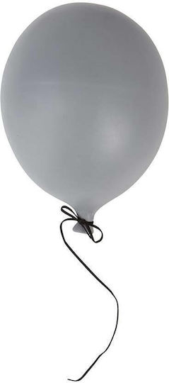 Balloon Kids Decorative Hanging Balloon Gray 17x17x23εκ.