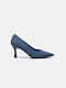 InShoes Pointed Toe Blue Heels