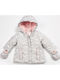 Kids' Casual Jacket Short with Hood Gray