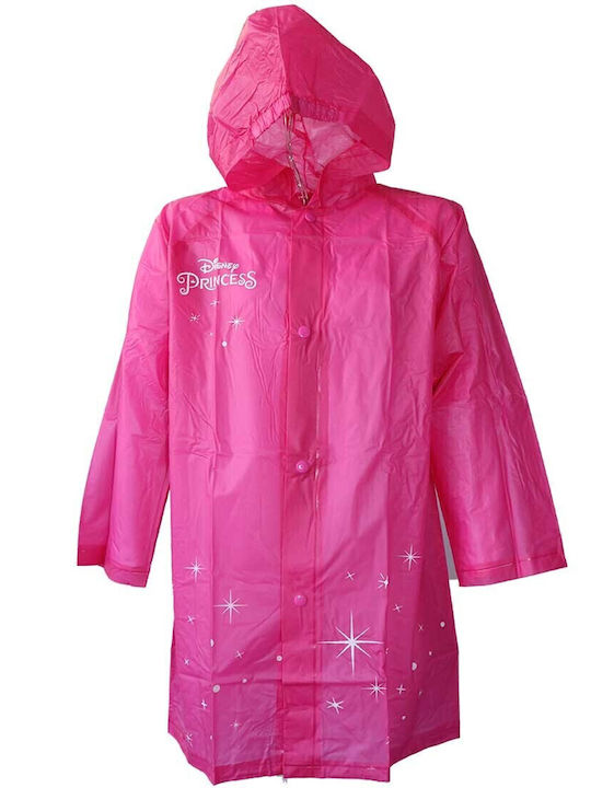 Wasserdicht Kinder Freizeitjacke Kurz mit Kapuze Fuchsie Princess