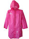 Wasserdicht Kinder Freizeitjacke Kurz mit Kapuze Fuchsie Princess