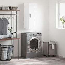 vidaXL Bathroom Cabinet L34.5xW34xH90cm White