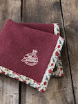 Nima Merry Коледна Хавлиени кърпи Burgundy Д40x...