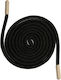 Vostex Lace Round Black 22mm