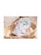 Sensillo Blanket Nursery Swaddling Blankets Cotton Gray 75x75cm