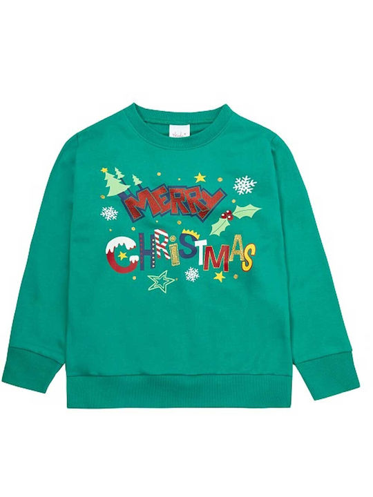 Babytown Fleece Kids Sweatshirt Green