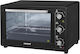 Albatros Electric Countertop Oven 45lt No Burners Black