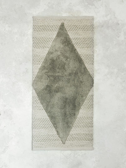 Nima Altair Χαλί Ορθογώνιο Καλοκαιρινό Μπεζ 60x130cm
