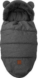 Bebe Stars Velour Universal Stroller Footmuff Waterproof Gray