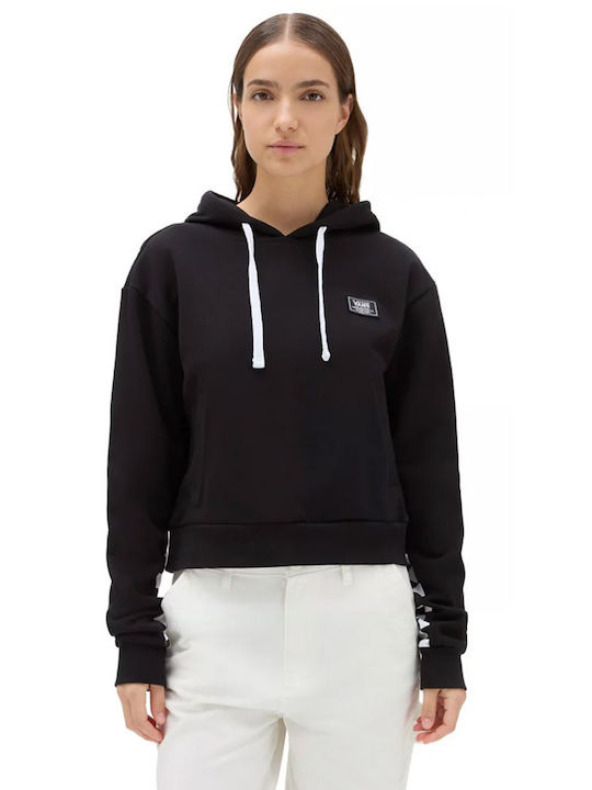 Vans Boom Boom Check Women's Hooded Sweatshirt Black