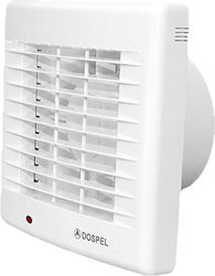 Dospel Polo 4 Wall-mounted Ventilator 100mm White