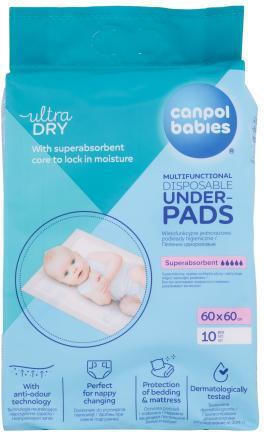 Canpol Babies Disposable Burp Cloth 60x60cm 10 Pieces