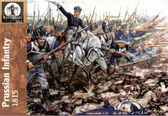 Waterloo Modellfiguren Abbildung im Maßstab 1:72