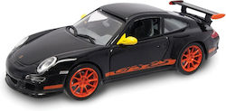 Lucky Diecast Porsche Φιγούρα Μοντελισμού Αυτοκίνητο Μαύρη σε Κλίμακα 1:43