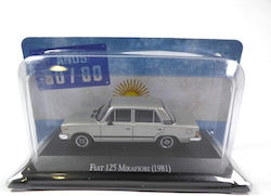 Magazine Models Fiat Modellfigur Auto Silver im Maßstab 1:43