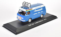 Fiat Modellfigur Auto Blue im Maßstab 1:43 Fiat Modellfigur Auto Blue im Maßstab 1:43