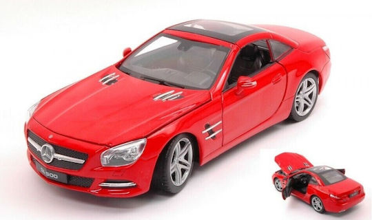Welly Mercedes-Benz Modellfigur Auto Rot im Maßstab 1:24