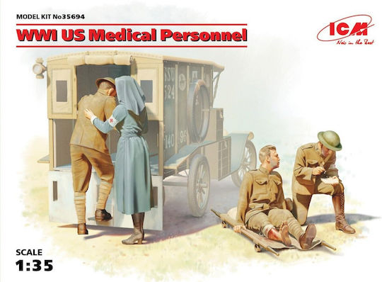 ICM Wwi Us Static Figure Model 1:35