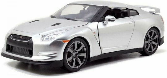 Jada Toys Nissan Modeling Figure Car Silver in Scale 1:24