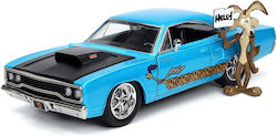 Jada Toys Plymouth Φιγούρα Μοντελισμού Αυτοκίνητο Μπλε σε Κλίμακα 1:24