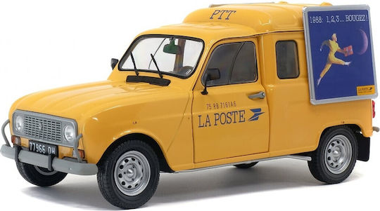 Solido Renault Φιγούρα Μοντελισμού Αυτοκίνητο Κίτρινη σε Κλίμακα 1:18