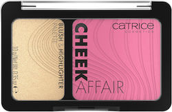 Catrice Cosmetics Παλέτα με Ρουζ Cheek Affair 010 Love At First Swipe 10gr