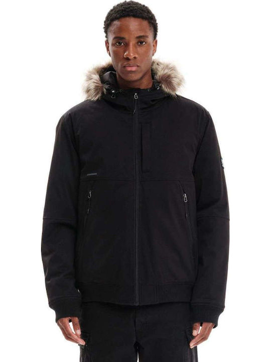 Emerson Winter Jacke Bomber Black