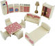 Zita Toys Wooden Dollhouse