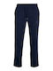 Sweatpants with Elastic Navy Blue