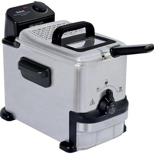 Tefal Oleoclean Compact Φριτέζα 2lt Γκρι