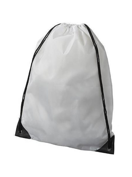 Pf Concept Τσάντα Πλάτης Γυμναστηρίου Λευκή