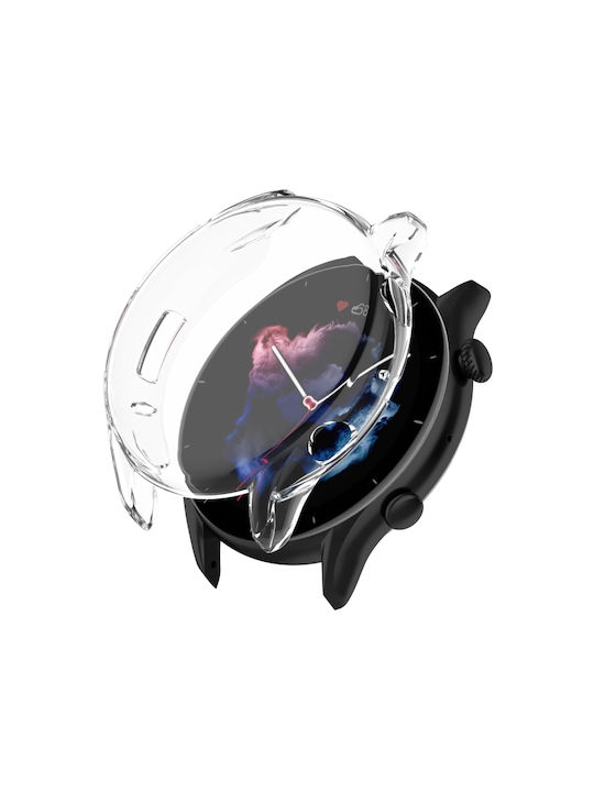 Силиконов Калъф в Прозрачен цвят за Amazfit GTR 3 / 3 Pro - Амазфит ГТР 3 / 3 Про