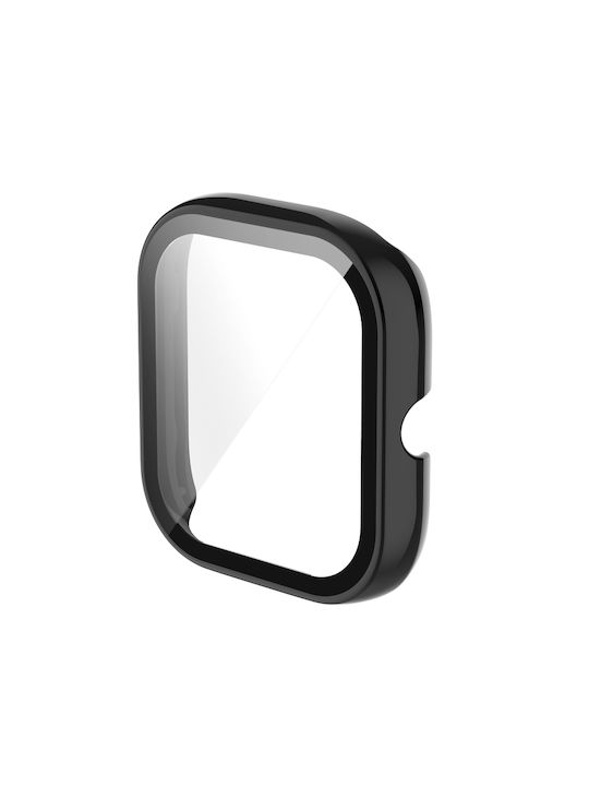 Πλαστική Θήκη με Τζαμάκι σε Μαύρο χρώμα για Amazfit GTS 2 Mini