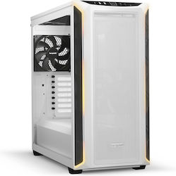 Be Quiet Shadow Base 800 DX Gaming Midi Tower Κουτί Υπολογιστή με Πλαϊνό Παράθυρο και RGB Φωτισμό Λευκό