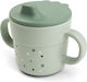 Done by Deer Happy Dots Educational Sippy Cup Plastic with Handles Green for 0m+m+ 215ml
