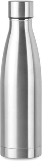 Midocean Μπουκάλι Θερμός Ανοξείδωτο 500ml Ασημί